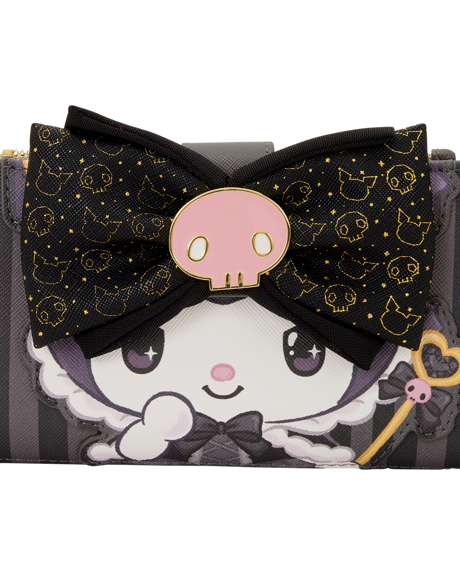 Sanrio Kuromi 20th Anniversary Flap Wallet